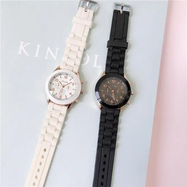 Same Style as Zheng Shuang Watch Female Ins Style Korean Simple Temperamental Waterproof Junior High School and Elementary 
Same Style as Zheng Shuang Watch Female Ins Style Korean Simple Temperamental Waterproof Junior High School and Elementary