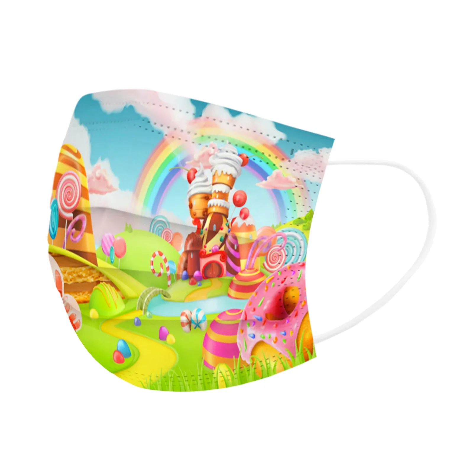 50PCS Kids Mask Mixed Color Disposable Face Mask Spunlace Cloth Breathable Embossed Mouth Cover 3-layer Dust Proof Mascarilla
50PCS Kids Mask Mixed Color Disposable Face Mask Spunlace Cloth Breathable Embossed Mouth Cover 3-layer Dust Proof Mascarilla