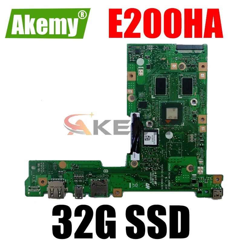 Akemy E200HA Laptop motherboard for ASUS E200HA E200H E200 Test original mainboard 32G SSD
Akemy E200HA Laptop motherboard for ASUS E200HA E200H E200 Test original mainboard 32G SSD