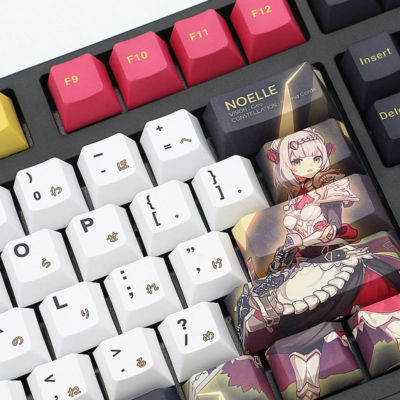 Ударный тематический колпачок для клавиатуры Genshin, колпачок для механической клавиатуры, колпачок для клавиатуры с персонажами игры Cherry Height, материал PBT, 108 клавиш
Ударный тематический колпачок для клавиатуры Genshin, колпачок для механической клавиатуры, колпачок для клавиатуры с персонажами игры Cherry Height, материал PBT, 108 клавиш