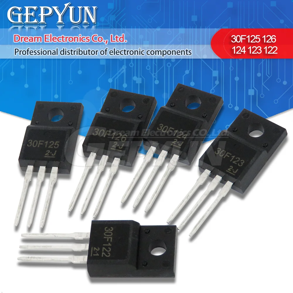 10 шт GT30F124 TO-220F 30F124 GT30F123 30F123 GT30F125 GT30F126 GT30J124 30J124 GT30J127 30J127 GT45F122 GT30G124 GT30G122
10 шт GT30F124 TO-220F 30F124 GT30F123 30F123 GT30F125 GT30F126 GT30J124 30J124 GT30J127 30J127 GT45F122 GT30G124 GT30G122