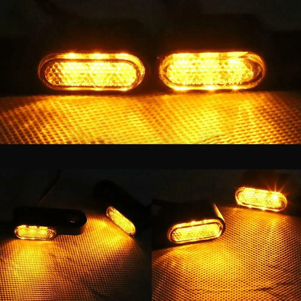 4X Mini LED Turn Signals Indicator Amber Light Blinker Lamp Motorcycle Turn Signals Indicators Blinker Lights Aluminum Alloy
4X Mini LED Turn Signals Indicator Amber Light Blinker Lamp Motorcycle Turn Signals Indicators Blinker Lights Aluminum Alloy