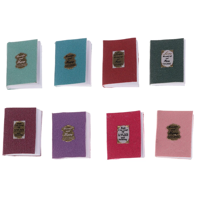 4Pcs/set Mini Books Model Toys 1:12 Dollhouse Miniature Furniture Accessories Color Random
4Pcs/set Mini Books Model Toys 1:12 Dollhouse Miniature Furniture Accessories Color Random