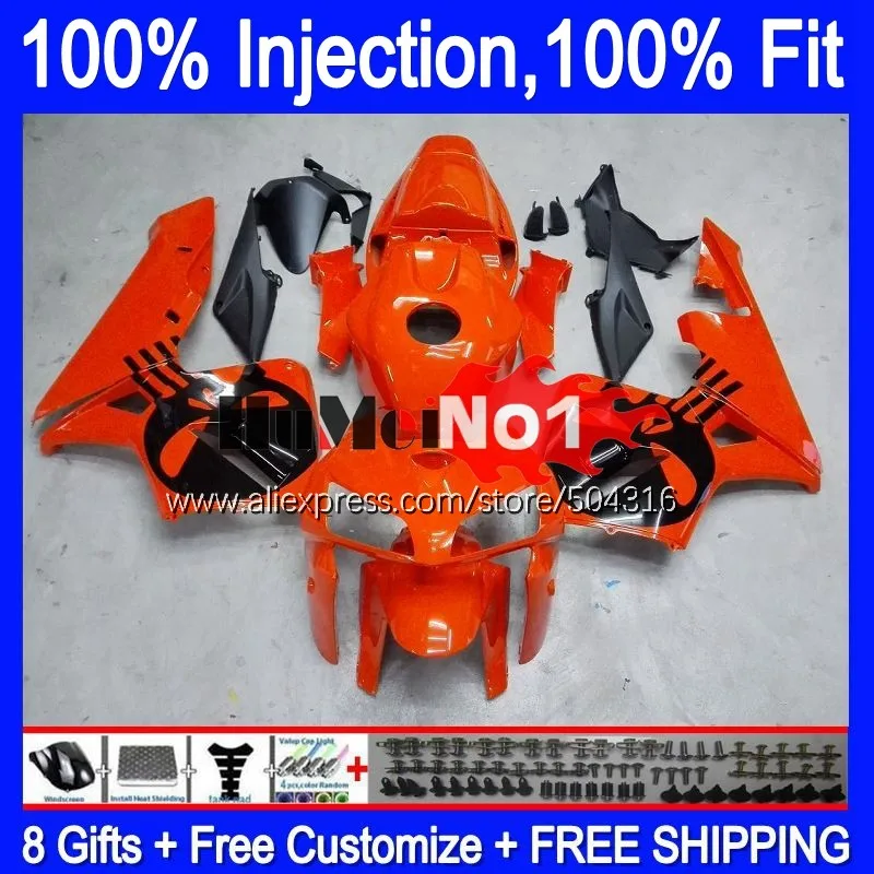 Injection For HONDA CBR 600RR 600F5 600CC CBR600RR 107MC.0 CBR 600 CBR600 RR 2005 2006 CBR600F5 F5 05 06 Fairings Skull Orange
Injection For HONDA CBR 600RR 600F5 600CC CBR600RR 107MC.0 CBR 600 CBR600 RR 2005 2006 CBR600F5 F5 05 06 Fairings Skull Orange