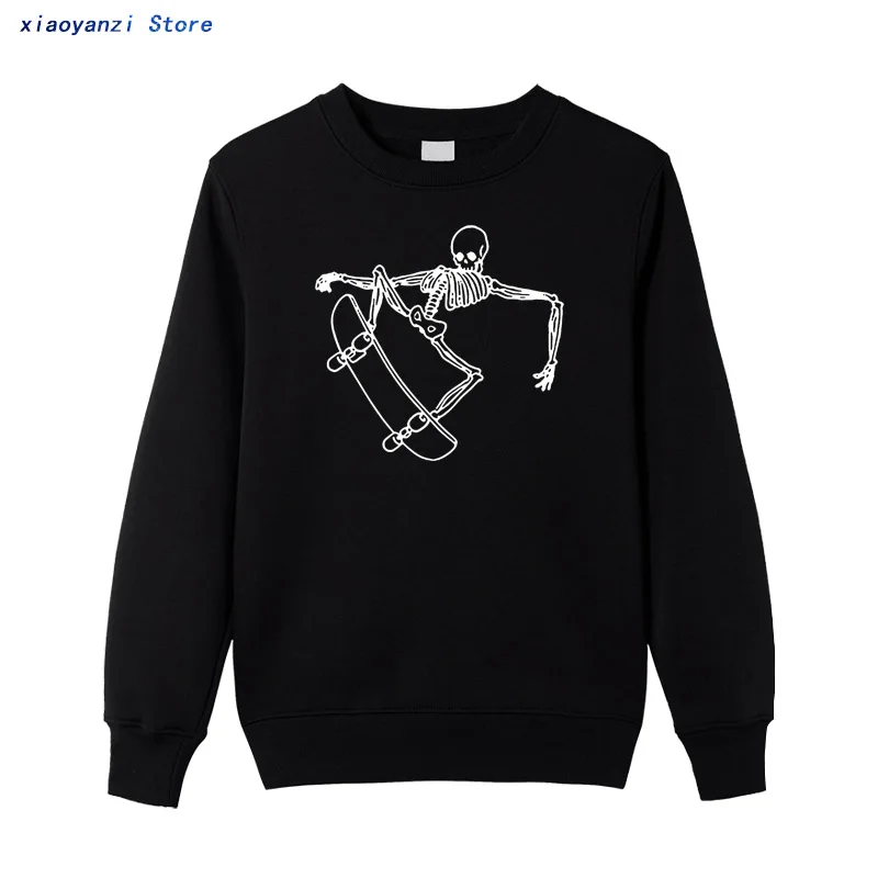 Skull Man skateboard Men women Cotton 2020 sweatshirts New Arrival sportswear hoodies Fashion Print Male Casual pullovers
Skull Man skateboard Men women Cotton 2020 sweatshirts New Arrival sportswear hoodies Fashion Print Male Casual pullovers