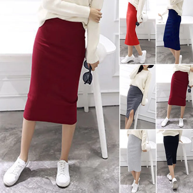 New Women Skirt Mini Bodycon Skirt Office Women Slim Knee Length High Waist Stretch Sexy Pencil Skirts Jupe Female Knit Skirt
New Women Skirt Mini Bodycon Skirt Office Women Slim Knee Length High Waist Stretch Sexy Pencil Skirts Jupe Female Knit Skirt