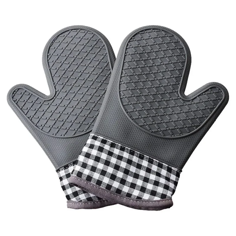 Glove mat kitchen potholder 2 pcs microwave oven grilling gloves insulated gloves heat-resistant non-slip oven baking gloves
Glove mat kitchen potholder 2 pcs microwave oven grilling gloves insulated gloves heat-resistant non-slip oven baking gloves