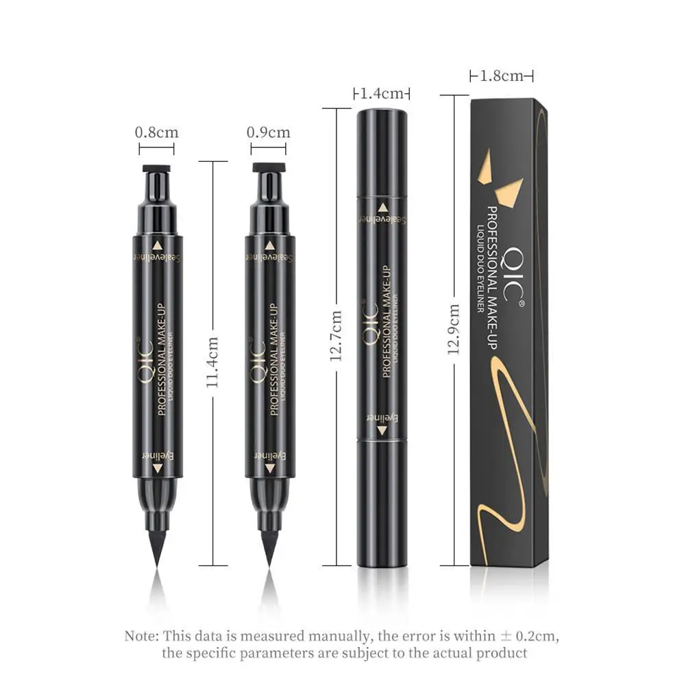 2 In1 Eyeliner Stamp Liquid Eyeliner Pencil Makeup Stamps Seal Pen Stamp Eye liner Pencil Waterproof Quick Dry Drop Shipping
2 In1 Eyeliner Stamp Liquid Eyeliner Pencil Makeup Stamps Seal Pen Stamp Eye liner Pencil Waterproof Quick Dry Drop Shipping
