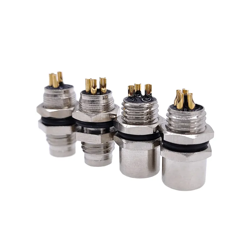 M8 panel back mount Sensor Connector Flange Socket threaded coupling Male&Female A Type 3 4Pin
M8 panel back mount Sensor Connector Flange Socket threaded coupling Male&Female A Type 3 4Pin