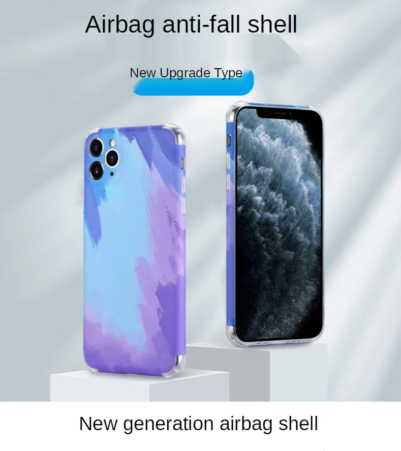 Shockproof Case For Apple Iphone12 11 Pro Max Latest Watercolor Anti-knock Protective Cover For Iphone Xr 7 8 Plus Accessories
Shockproof Case For Apple Iphone12 11 Pro Max Latest Watercolor Anti-knock Protective Cover For Iphone Xr 7 8 Plus Accessories