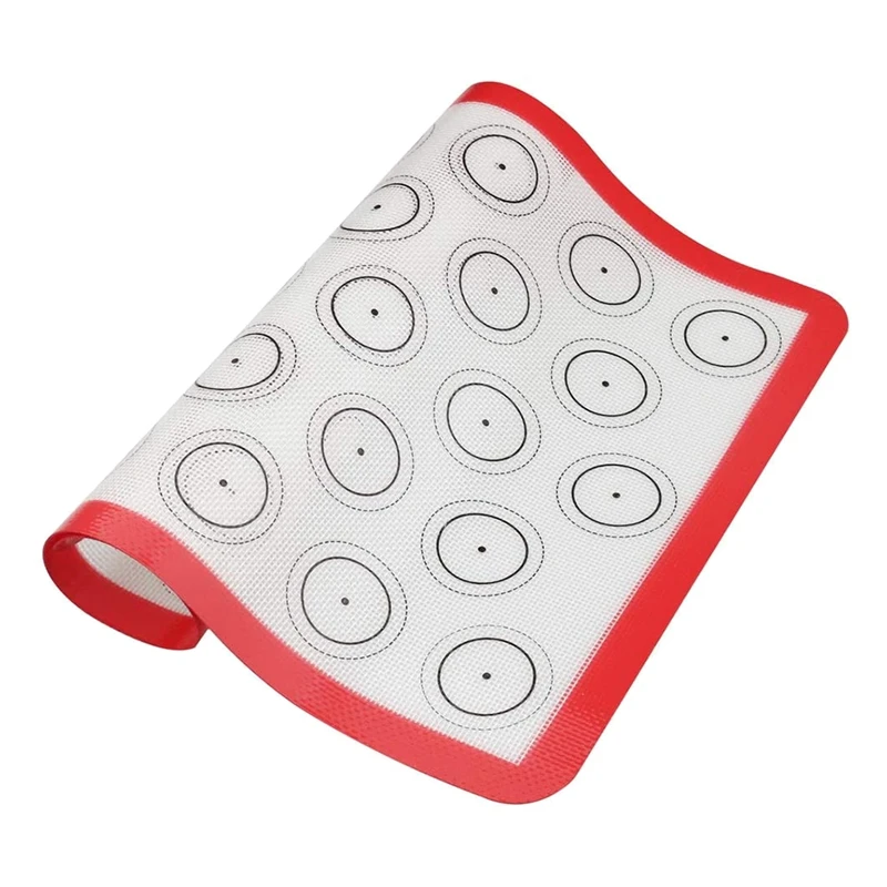 Cookie Baking Mats Set of 4, Non-Stick Silicone Baking Mat,Heat Resistant & Washable,for Macarons Cake Bread
Cookie Baking Mats Set of 4, Non-Stick Silicone Baking Mat,Heat Resistant & Washable,for Macarons Cake Bread