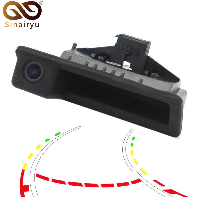 

Parking Line Control 720P 140 Degree Fisheye Lens Car Reverse Backup Trunk Handle Camera For BMW 3 Series 5 Series X5 X6 E46 E39