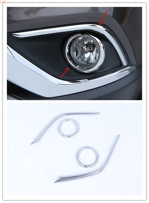 For Mitsubishi Outlander 2016-2019 ABS Chrome Front and rear fog lamp decoration frame Anti-scratch protection car accessories
For Mitsubishi Outlander 2016-2019 ABS Chrome Front and rear fog lamp decoration frame Anti-scratch protection car accessories