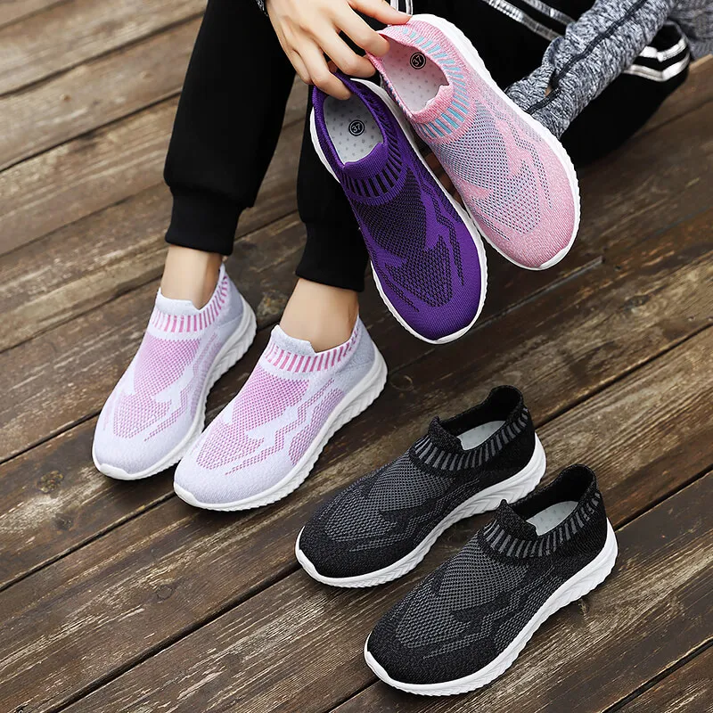 Женские прогулочные туфли, легкие сетчатые Дышащие Модные Повседневные туфли на плоской подошве с воздушной подушкой, 2021
Женские прогулочные туфли, легкие сетчатые Дышащие Модные Повседневные туфли на плоской подошве с воздушной подушкой, 2021