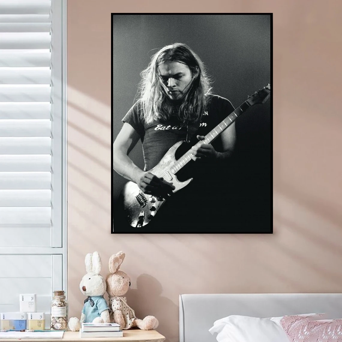 Gilmour at Earls Court with the Black Strat 1973 David Gilmour Poster Canvas Print Family Decoration Painting (No Frame)
Gilmour at Earls Court with the Black Strat 1973 David Gilmour Poster Canvas Print Family Decoration Painting (No Frame)