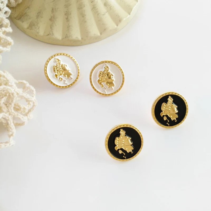 Retro Fashion Enamel Drip Earring Temperament Geometric Circular Earrings Women Party Wedding Jewelry Gifts
Retro Fashion Enamel Drip Earring Temperament Geometric Circular Earrings Women Party Wedding Jewelry Gifts