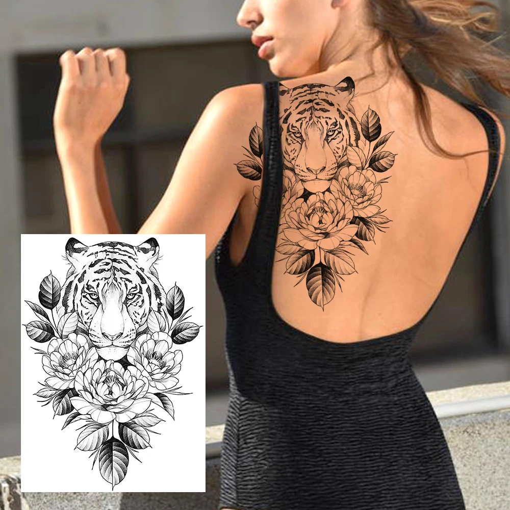 Sexy Flower Temporary Tattoos For Women Body Art Painting Arm Legs Tattoos Sticker Realistic Fake Black Rose Waterproof Tattoos
Sexy Flower Temporary Tattoos For Women Body Art Painting Arm Legs Tattoos Sticker Realistic Fake Black Rose Waterproof Tattoos