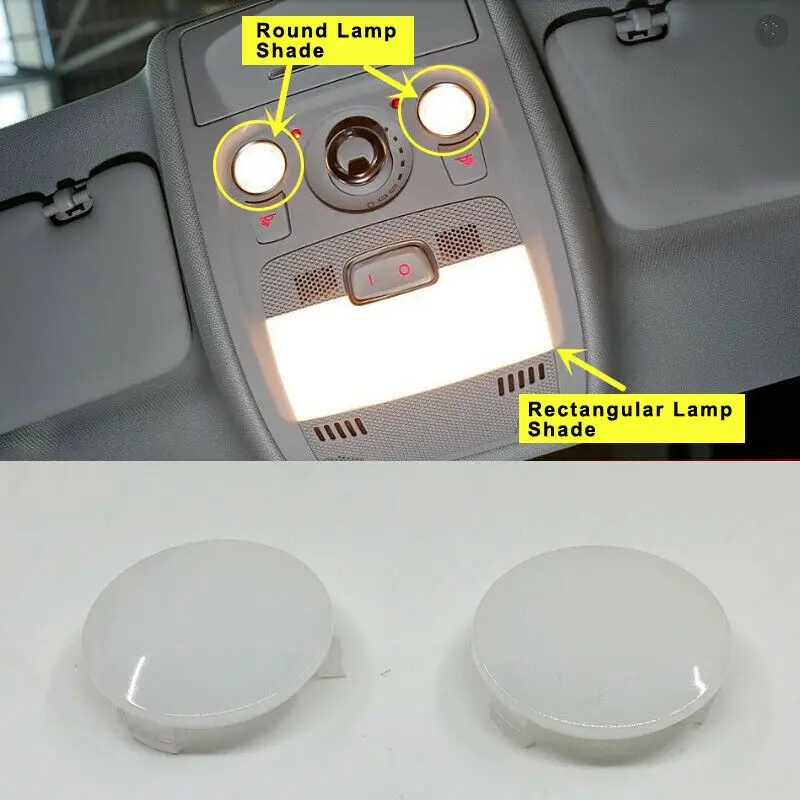 Белый Передний светильник для чтения, отделка, 2 шт. для Audi A4 / A5 / Q5 2009-2012 
Белый Передний светильник для чтения, отделка, 2 шт. для Audi A4 / A5 / Q5 2009-2012