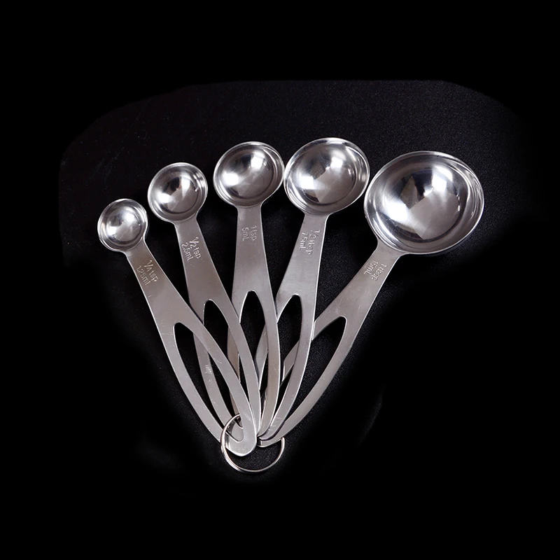 5Pcs Measuring Spoon Useful Stainless Steel Medidas De Cozinha Coffee Measure Spoons Tea Utensil Cooking Cuchara Colher Medidora
5Pcs Measuring Spoon Useful Stainless Steel Medidas De Cozinha Coffee Measure Spoons Tea Utensil Cooking Cuchara Colher Medidora