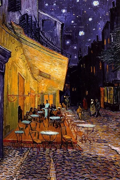 

The Café Terrace on the Place du Forum, Arles, at Night, c.1888 Poster by Vincent van Gogh Metal Tin Signs