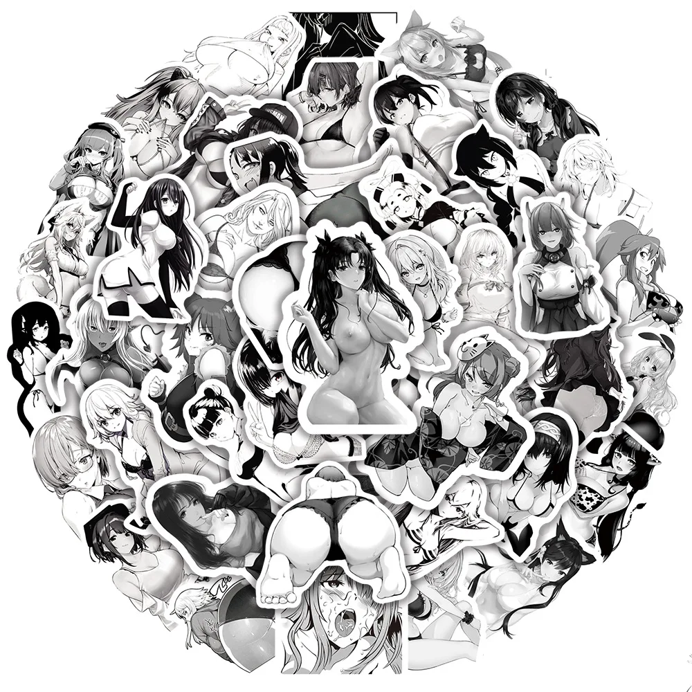 10/30/50pcs Anime Sexy Pinup Girl Hentai Waifu Stickers for Laptop Phone Case Guitar Car Black and White Vinyl Decal Wholesale
10/30/50pcs Anime Sexy Pinup Girl Hentai Waifu Stickers for Laptop Phone Case Guitar Car Black and White Vinyl Decal Wholesale