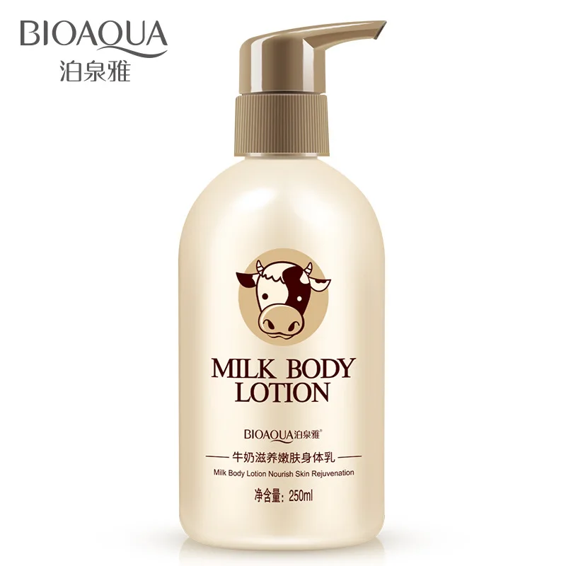 

Bioaqua Breast milk body lotion nourishes the skin hydrating oil-control chamfer to soothe the skin