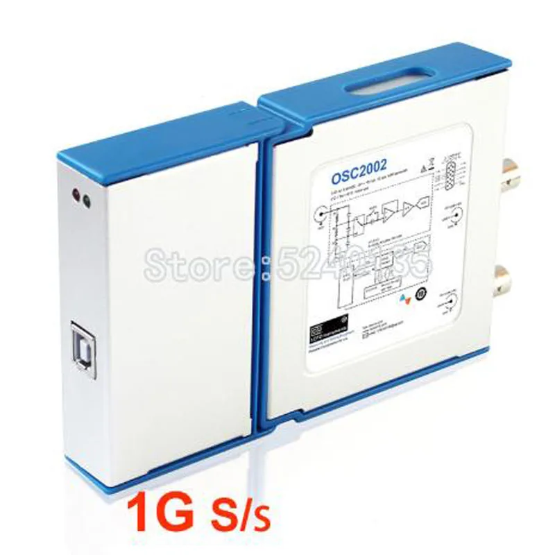 OSC2002 Dual channel Virtual oscilloscope USB PC oscilloscope 1G sampling 50M bandwidth than 1008C 6022BE
OSC2002 Dual channel Virtual oscilloscope USB PC oscilloscope 1G sampling 50M bandwidth than 1008C 6022BE
