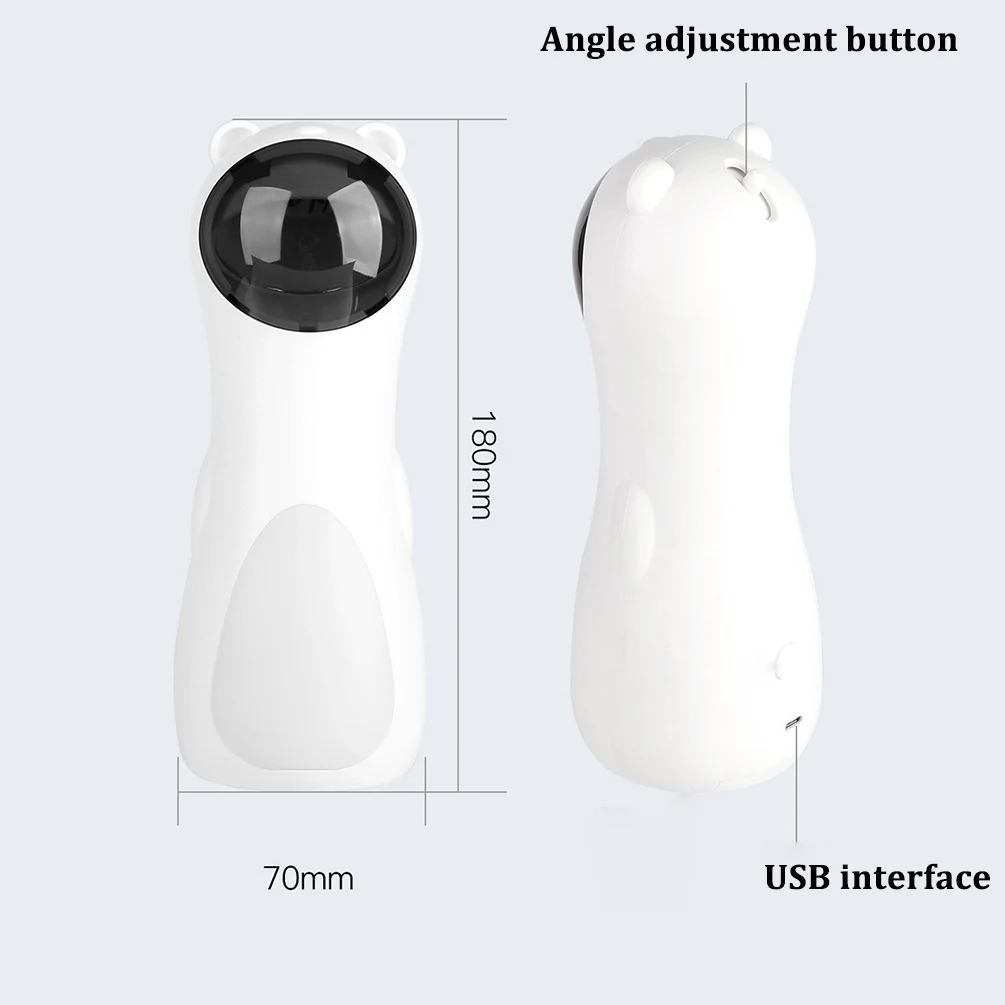 Automatic Cat Toys Interactive Smart Teasing Pet LED Laser Funny Handheld Mode Electronic Pet for All Cats Laser lampje Kat
Automatic Cat Toys Interactive Smart Teasing Pet LED Laser Funny Handheld Mode Electronic Pet for All Cats Laser lampje Kat