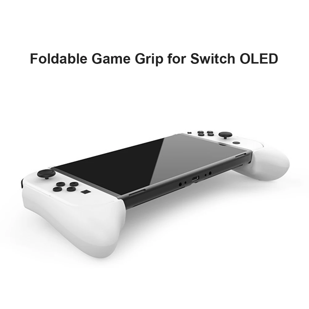 Жесткий эргономичный держатель-подставка для игровой консоли Nintendo Switch OLED
Жесткий эргономичный держатель-подставка для игровой консоли Nintendo Switch OLED