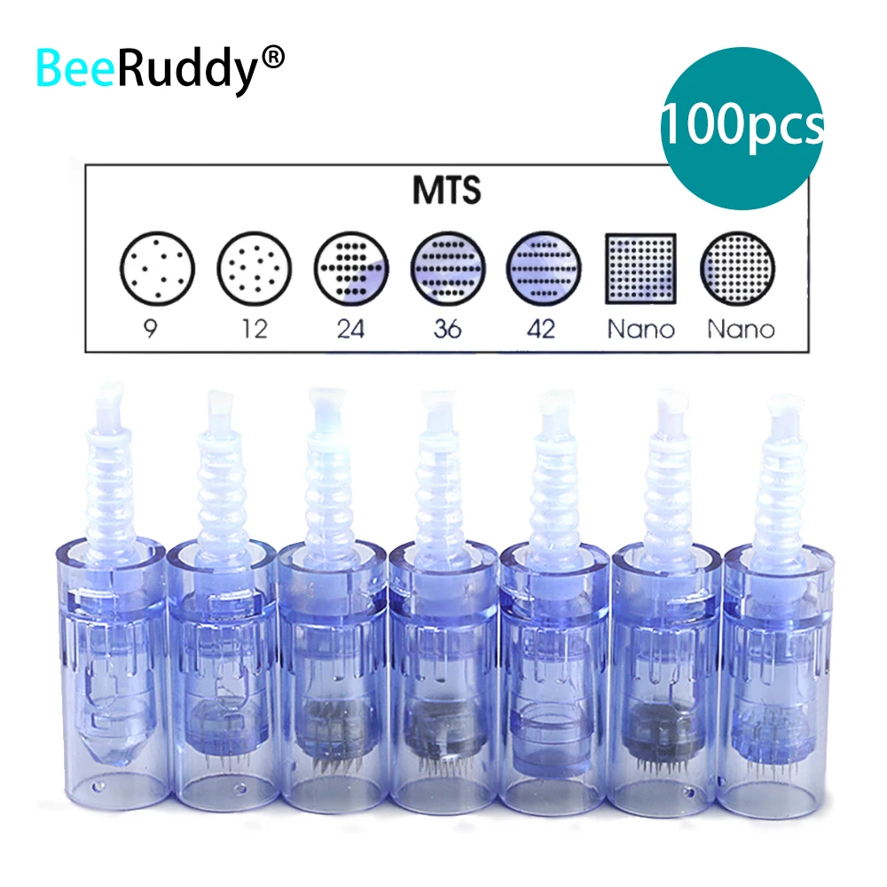 100pcs Microneedle Replacement Disposable Needles Bayonet Nano Cartridge 9 12 24 36 42 Nano For Dr Pen A6 Skin Pen Needle Tip
100pcs Microneedle Replacement Disposable Needles Bayonet Nano Cartridge 9 12 24 36 42 Nano For Dr Pen A6 Skin Pen Needle Tip