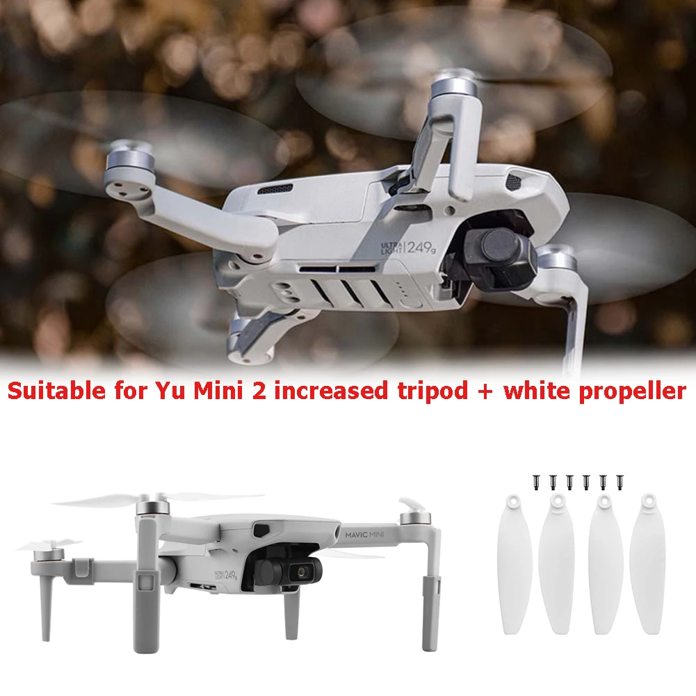 Drone Propellers Blades Landing Gear Legs Kits Spare Part Eco-friendly Safety Elements Playing for DJI MAVIC Mini 1/2
Drone Propellers Blades Landing Gear Legs Kits Spare Part Eco-friendly Safety Elements Playing for DJI MAVIC Mini 1/2