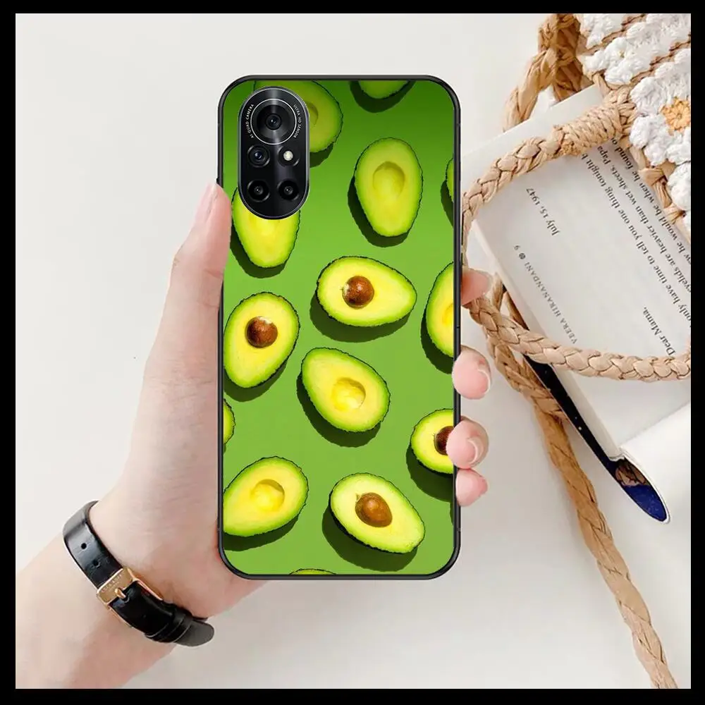 Прозрачный чехол для телефона с изображением вкусных фруктов Huawei Honor 20 10 9 8A 7 5T X Pro