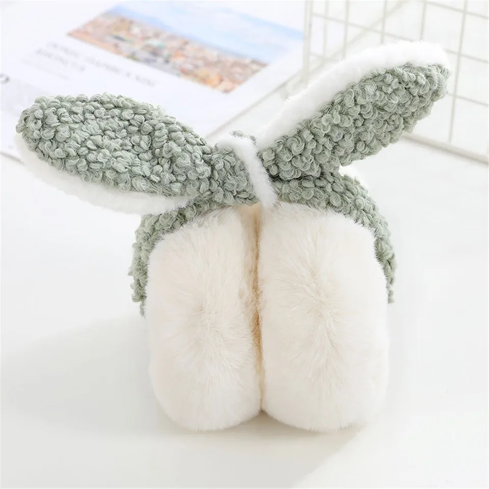 New Lovely Winter Warm Rabbit Earcap Plush Earmuffs For Women Playful Girls Folding Ear Muff Cute Outdoor Skiing Cold Protection
New Lovely Winter Warm Rabbit Earcap Plush Earmuffs For Women Playful Girls Folding Ear Muff Cute Outdoor Skiing Cold Protection