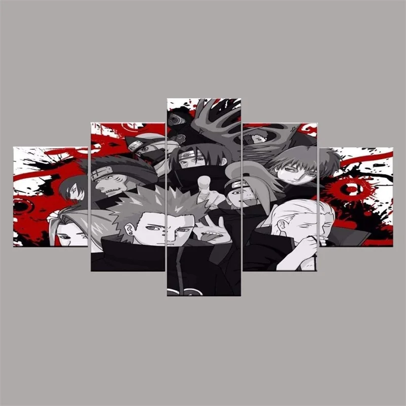 HD 5 Piece Poster Anime Naruto Sasuke Canvas Painting Mural Modern Living Room Kids Bedroom Home Wall Picture Decoration
HD 5 Piece Poster Anime Naruto Sasuke Canvas Painting Mural Modern Living Room Kids Bedroom Home Wall Picture Decoration