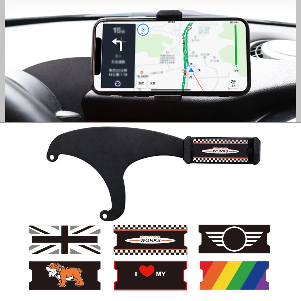 Aluminum Alloy Mobile Phone Holder GPS Mounting with Cradle Rotatable Clip For Mini F54 F55 F56 F60 R50 R52 R55 R56 R60 R61 
Aluminum Alloy Mobile Phone Holder GPS Mounting with Cradle Rotatable Clip For Mini F54 F55 F56 F60 R50 R52 R55 R56 R60 R61