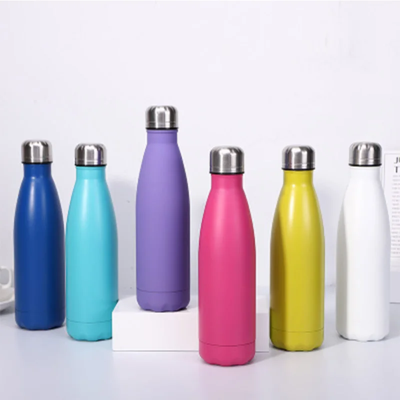 New Arrival Wholesale 500ml Cola Water Bottle Double Wall Stainless Steel Colorful 9 Styles Eco-Friendly Portable Thermos Cup
New Arrival Wholesale 500ml Cola Water Bottle Double Wall Stainless Steel Colorful 9 Styles Eco-Friendly Portable Thermos Cup
