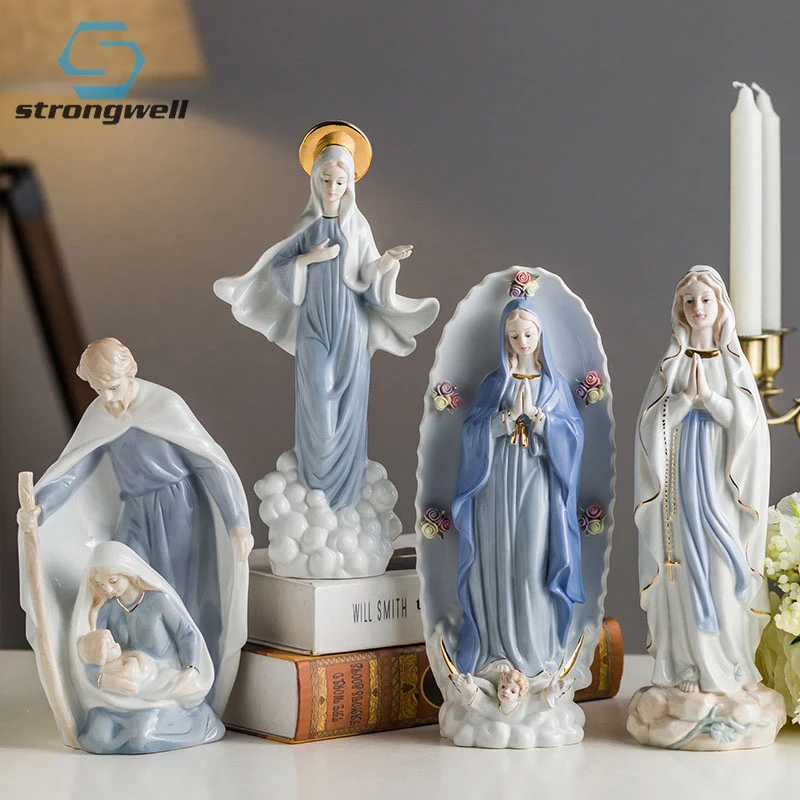 Strongwell Decoration Crafts Ceramic Church Members Sculpture & Statue Home Supplies TV Cabinet Display Furnishings Fairy Crafts
Strongwell Decoration Crafts Ceramic Church Members Sculpture & Statue Home Supplies TV Cabinet Display Furnishings Fairy Crafts