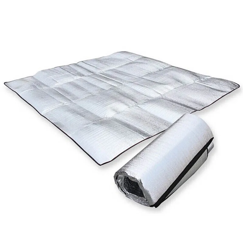 Outdoor Camping Bed Mat Tent Ultralight Aluminum Foil Foam Dampproof Waterproof Picnic Mats Blanket Beach Cushion BBQ Pad Air
Outdoor Camping Bed Mat Tent Ultralight Aluminum Foil Foam Dampproof Waterproof Picnic Mats Blanket Beach Cushion BBQ Pad Air