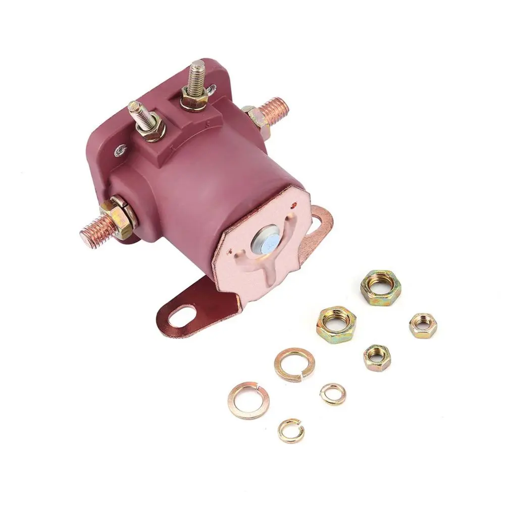 12V Heavy Duty Red Solenoid Relay for Ford Starter Car Truck - SW3 - SNL135 Contactor Switch Engine Part Vehicle Accessories
12V Heavy Duty Red Solenoid Relay for Ford Starter Car Truck - SW3 - SNL135 Contactor Switch Engine Part Vehicle Accessories