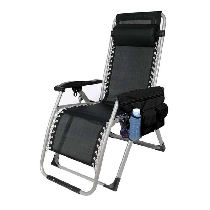T4MF Polyester Chair Armrest Organizer Waterproof Beach Chair Hanging Storage Pouch Snack Bag with 4 Pockets for Outdoor
T4MF Polyester Chair Armrest Organizer Waterproof Beach Chair Hanging Storage Pouch Snack Bag with 4 Pockets for Outdoor