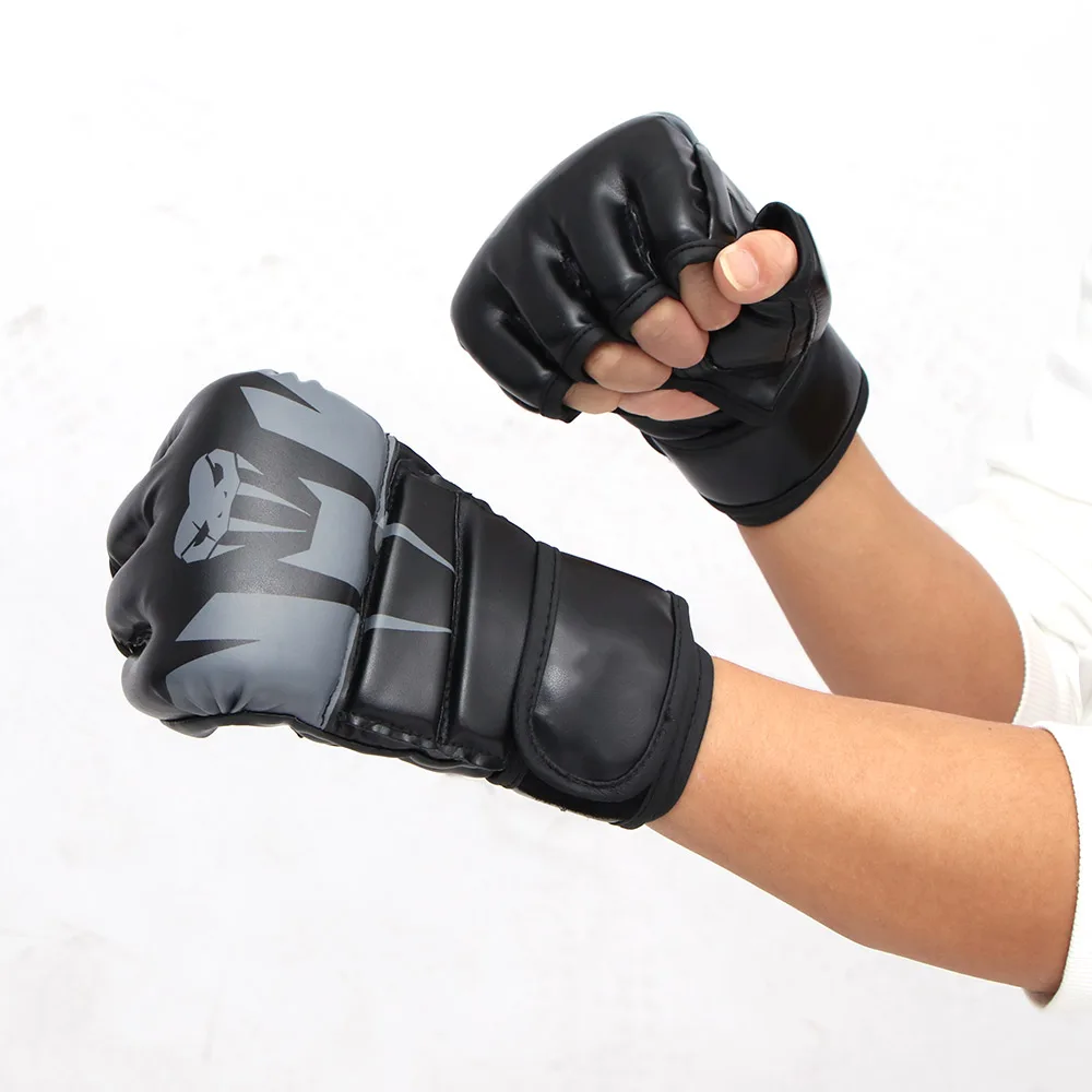 Half Finger Boxing Gloves PU Leather MMA Fighting Kick Boxing Gloves Karate Muay Thai Training Workout Gloves Kids Men
Half Finger Boxing Gloves PU Leather MMA Fighting Kick Boxing Gloves Karate Muay Thai Training Workout Gloves Kids Men