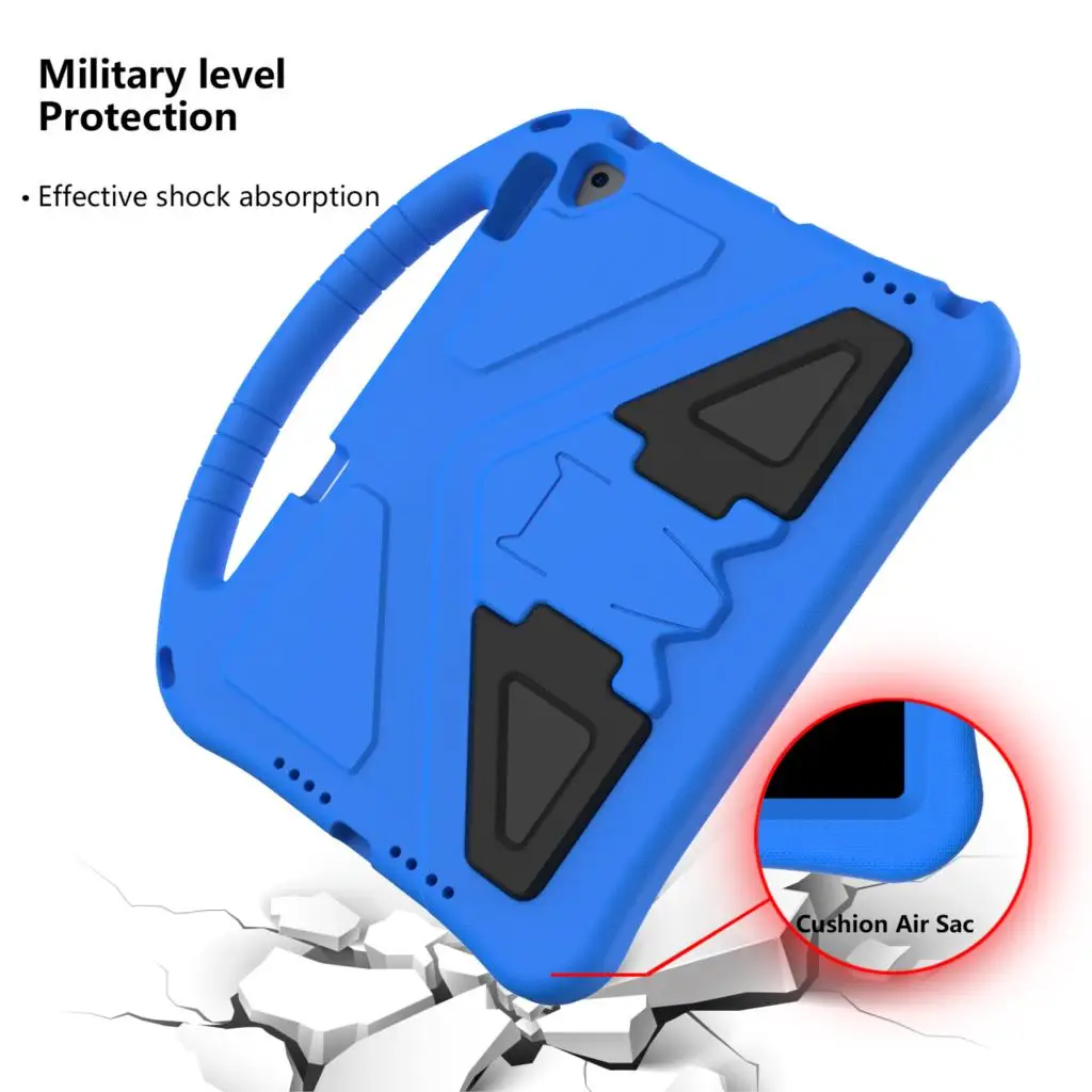 iPad 10.2 2019 2020 A2197 EVA Hand Holder Kids Safe Stand Tablet Cover Case ipad Air 3 2019 Pro 10.5 2017 A1709 A2152 #R shell
iPad 10.2 2019 2020 A2197 EVA Hand Holder Kids Safe Stand Tablet Cover Case ipad Air 3 2019 Pro 10.5 2017 A1709 A2152 #R shell
