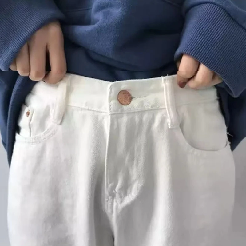 Jeans Women Spring Summer Trendy Simple Korean Style All-match Solid Hole Soft High Waist Streetwear Womens Trousers Chic Casual
Jeans Women Spring Summer Trendy Simple Korean Style All-match Solid Hole Soft High Waist Streetwear Womens Trousers Chic Casual