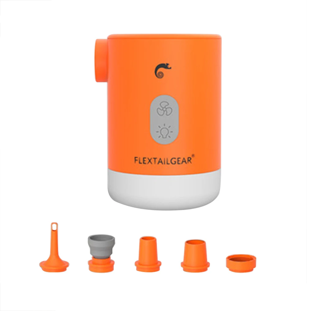 4 in 1 Mini Electric Inflatable Pump Portable USB Rechargeable Outdoor Air Pump Multifunctional 2 Modes Camping Hiking Lighting
4 in 1 Mini Electric Inflatable Pump Portable USB Rechargeable Outdoor Air Pump Multifunctional 2 Modes Camping Hiking Lighting