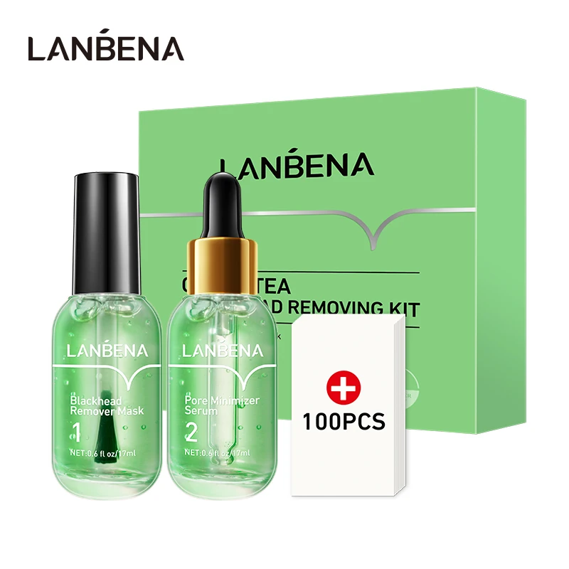 LANBENA Blackhead Remover Serum Black Head Removal Face Mask Skin Care Facial Beauty Shrink Pores Treatment Shrinks Pore Essence
LANBENA Blackhead Remover Serum Black Head Removal Face Mask Skin Care Facial Beauty Shrink Pores Treatment Shrinks Pore Essence