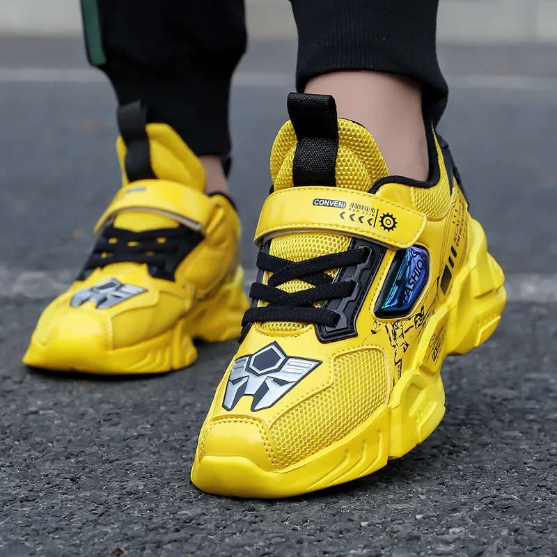 Mecha Kids Sneakers Boys Girls Sports Running Shoes Breathable Mesh Tennis Shoes Soft Lightweight Children Casual Walking Shoe
Mecha Kids Sneakers Boys Girls Sports Running Shoes Breathable Mesh Tennis Shoes Soft Lightweight Children Casual Walking Shoe