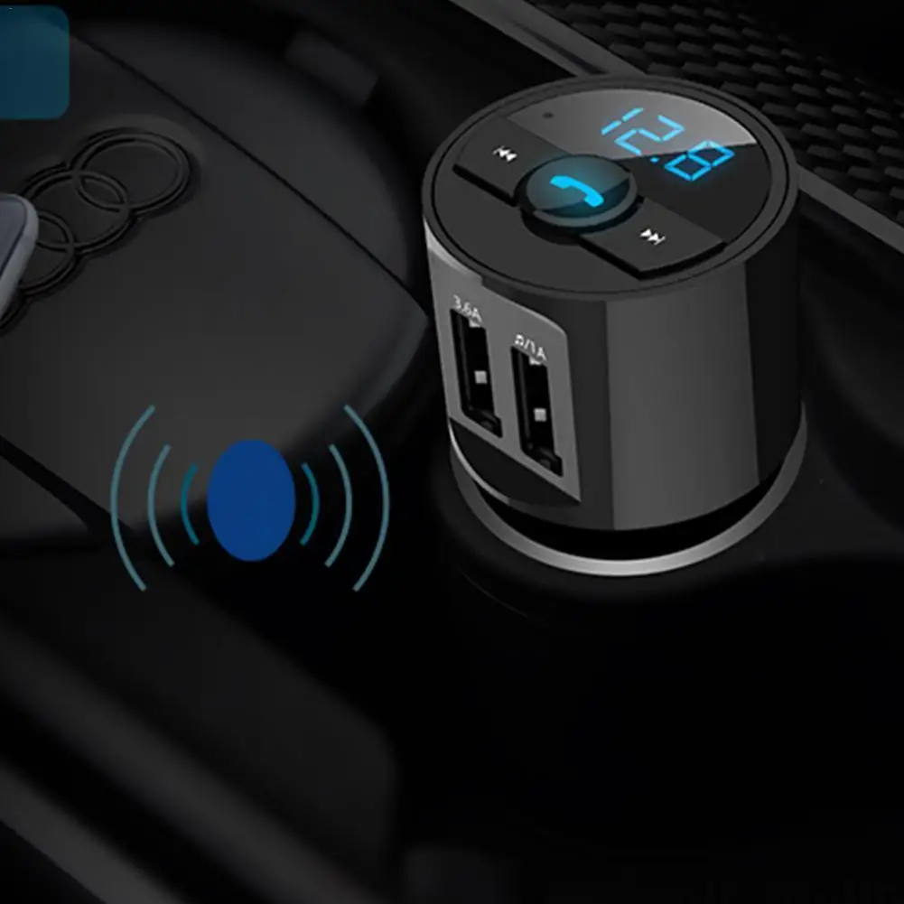 1pcs Wireless Bluetooth Automobile Bluetooth Version 5.0 Fm Transmitter Radio Quick with Qc3.0 Mp3 Player Kit Card Usb Chargers
1pcs Wireless Bluetooth Automobile Bluetooth Version 5.0 Fm Transmitter Radio Quick with Qc3.0 Mp3 Player Kit Card Usb Chargers