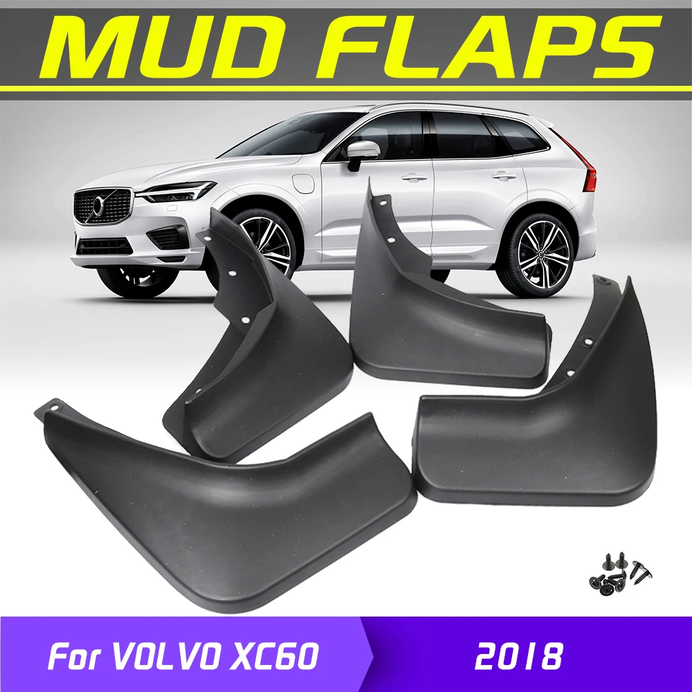 4 шт. передние и задние щитки от грязи для VOLVO XC60 2018|Грязезащита| |