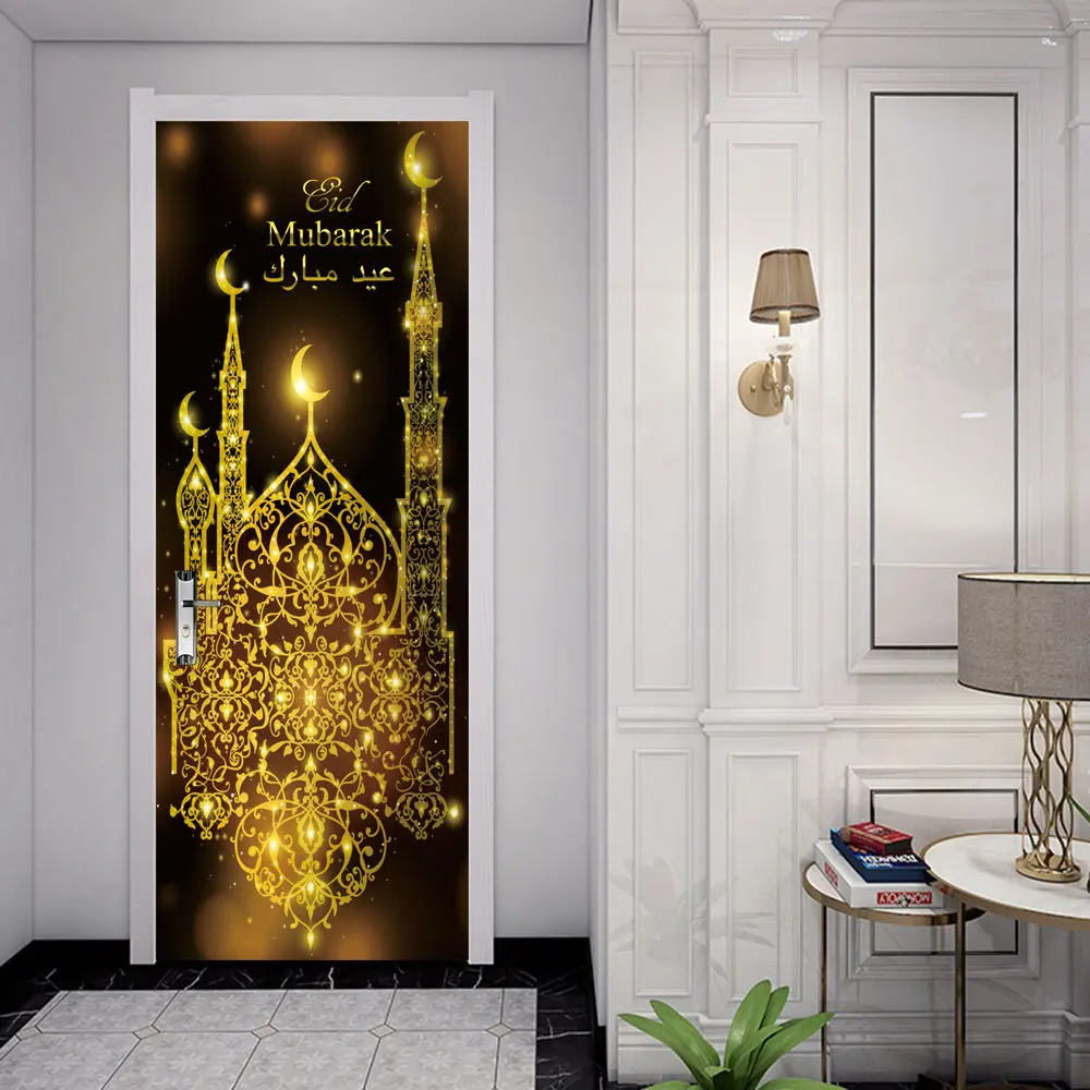 Muslim Happy New Year Eid Al-Fitr Door Sticker Glass Window Sticker Creative Wooden Door Renovation Wall Stickers
Muslim Happy New Year Eid Al-Fitr Door Sticker Glass Window Sticker Creative Wooden Door Renovation Wall Stickers