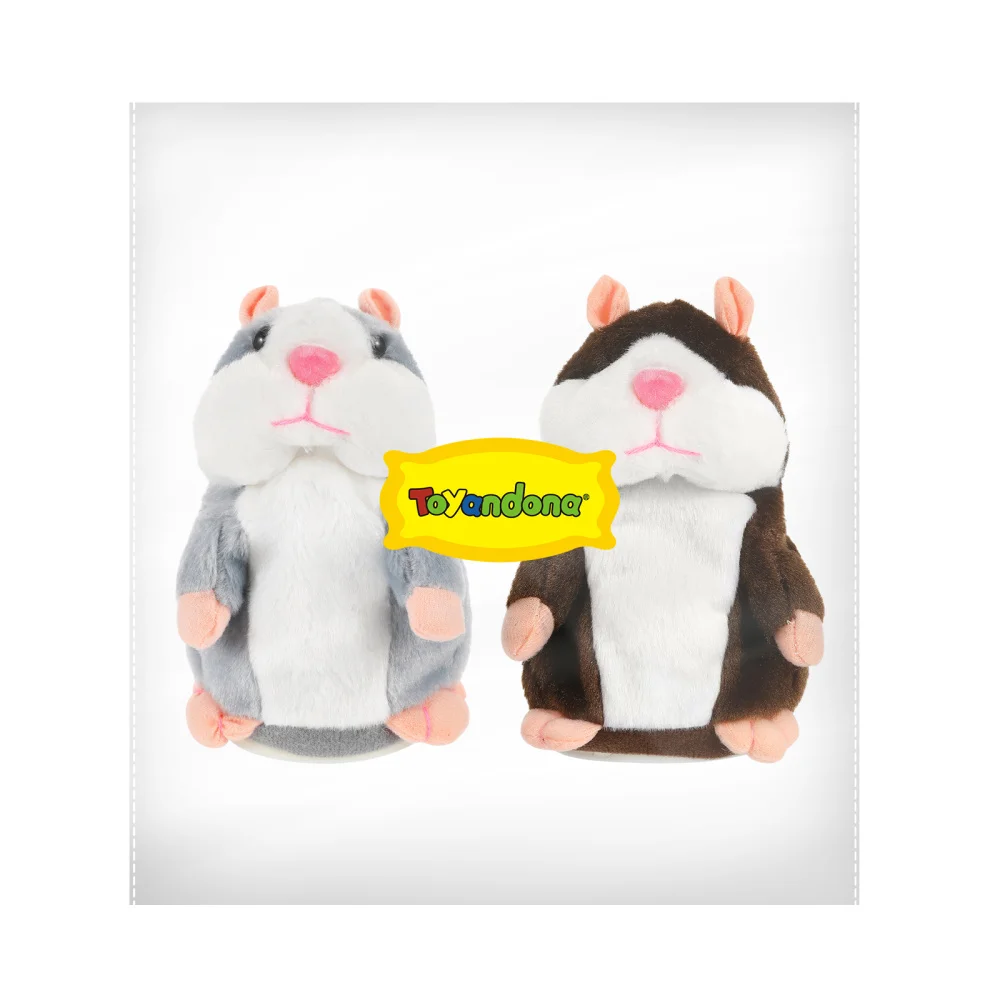 TOYANDONA 2pcs Talking Hamster Interactive Plush Repeat What You say Educational and Speech Therapy Toys
TOYANDONA 2pcs Talking Hamster Interactive Plush Repeat What You say Educational and Speech Therapy Toys